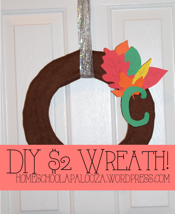 Love this DIY $2 Wreath!