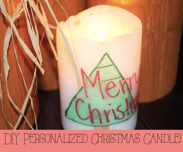 DIY Personalized Candle!